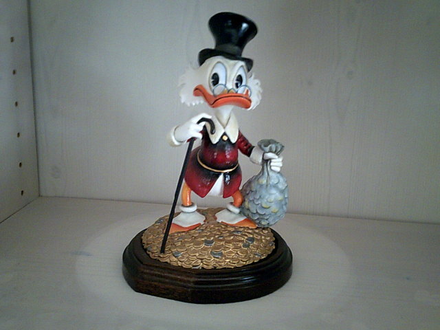 Carl Barks - The Quintessential Scrooge (1995) - Porcelain Figure 54 / 100