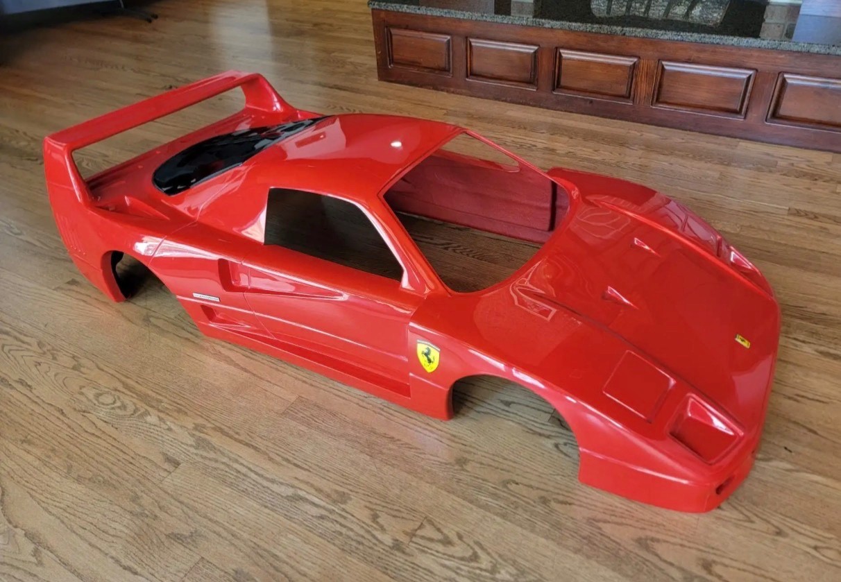 RARE 1980’s FERRARI F40 1:3 SCALE DEALER DISPLAY MODEL BY PININFARINA RARE 1980’s FERRARI F40 1:3 SCALE DEALER DISPLAY MODEL BY PININFARINA