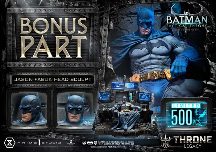 Hot Model Prime 1 Studio P1S DC Batman Tactical Seat Statue Model