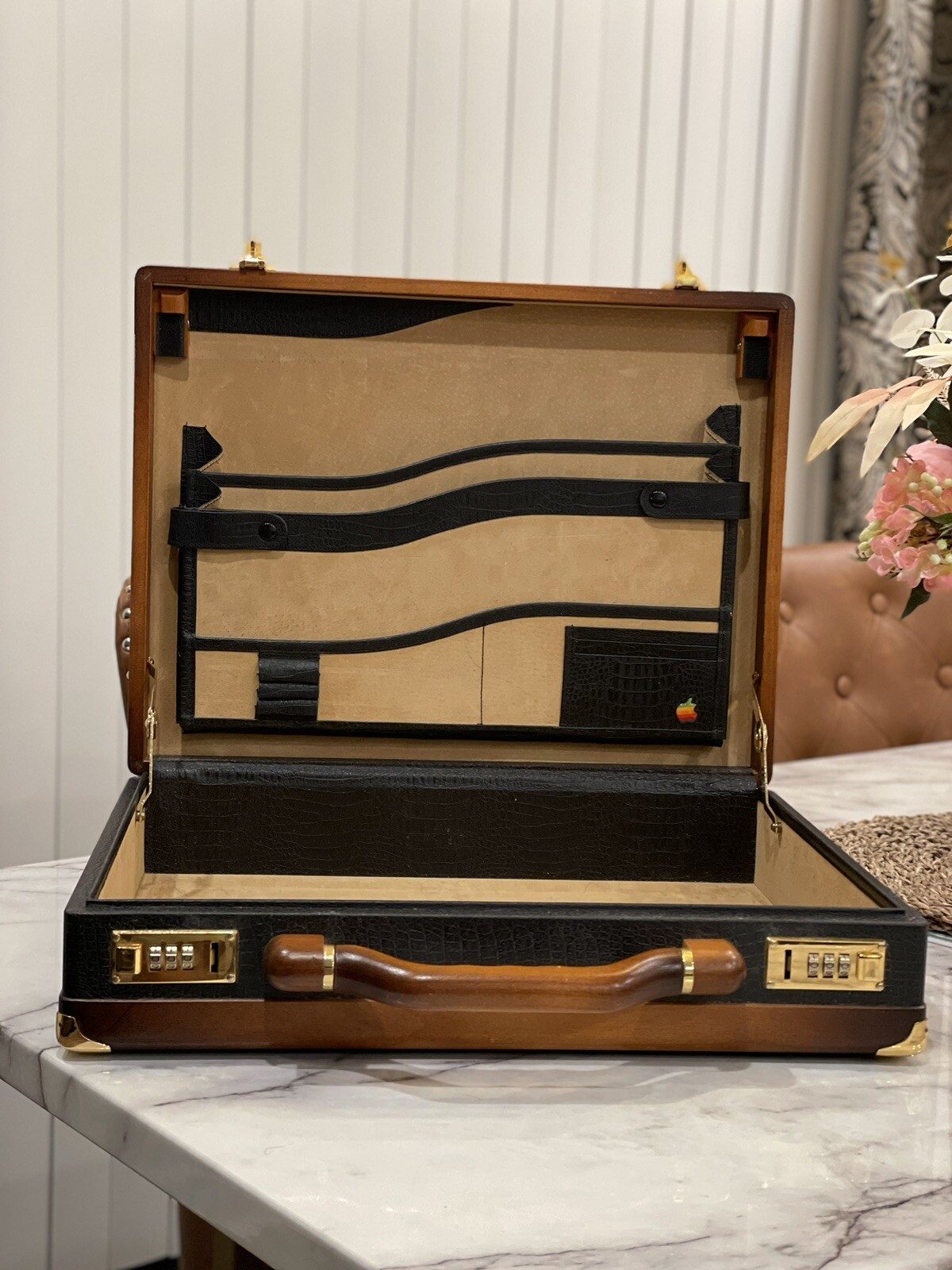 Rare Steve Jobs Gifted by Early 1980's Apple Briefcase