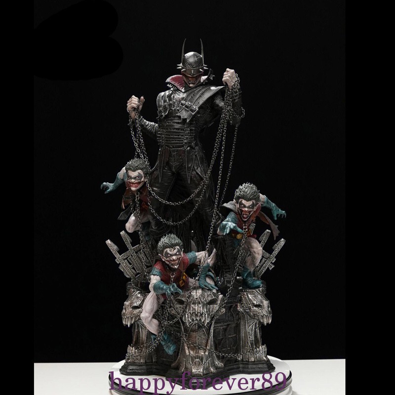 The Batman Who Laughs Resin Model In Stock 1/3 Scale Original Painted DX The Batman Who Laughs Resin Model In Stock 1/3 Scale Original Painted DX