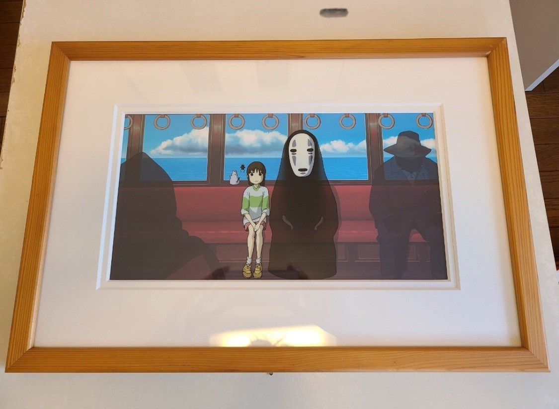 Miyazaki Spirited Away Cel Academy Award Commemoration Framed Ltd Edition
