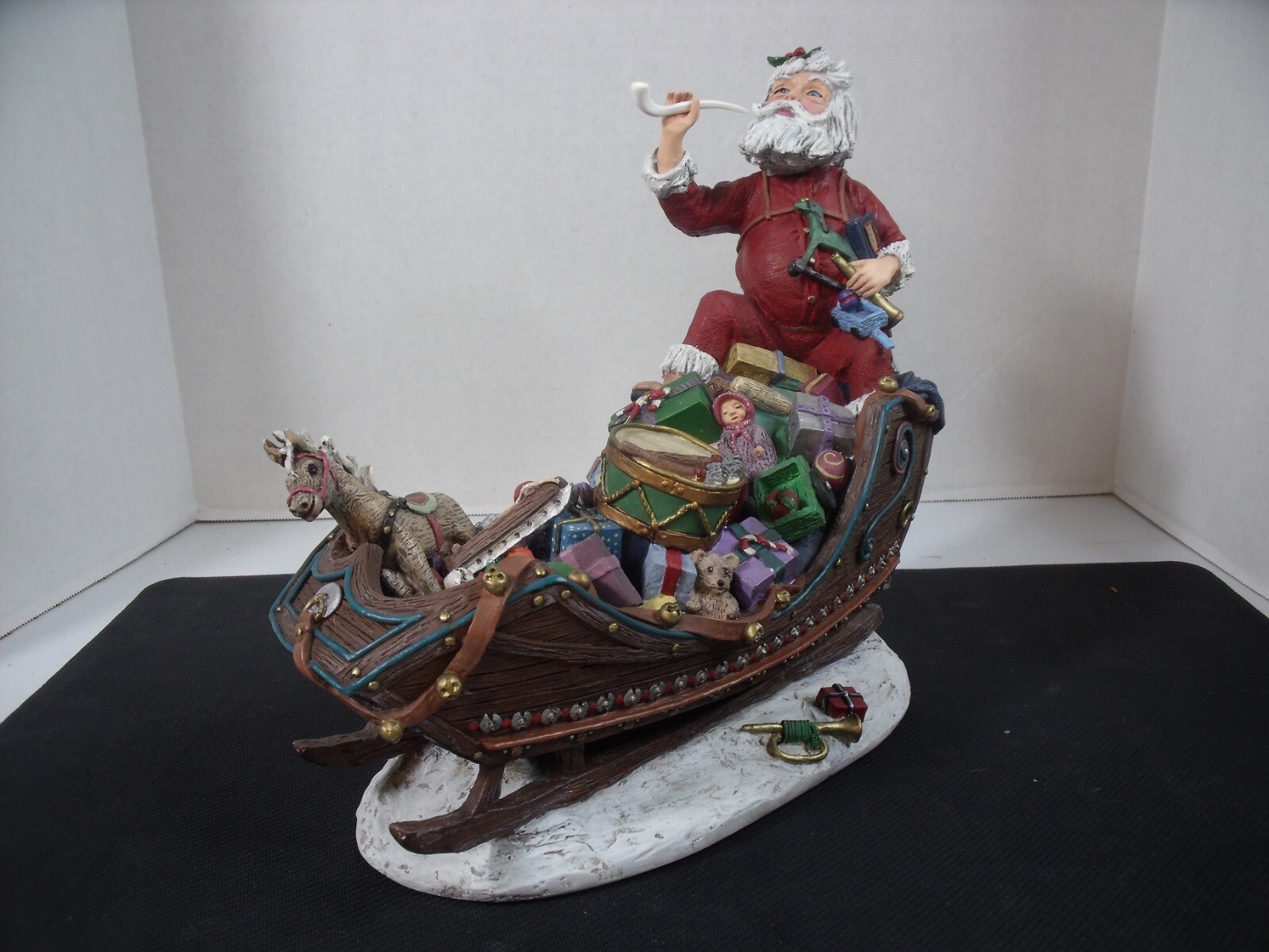 Duncan Royal 1991 Santa Sleigh Tribute To Thomas Nast 3011/5000 Duncan Royal 1991 Santa Sleigh Tribute To Thomas Nast 3011/5000