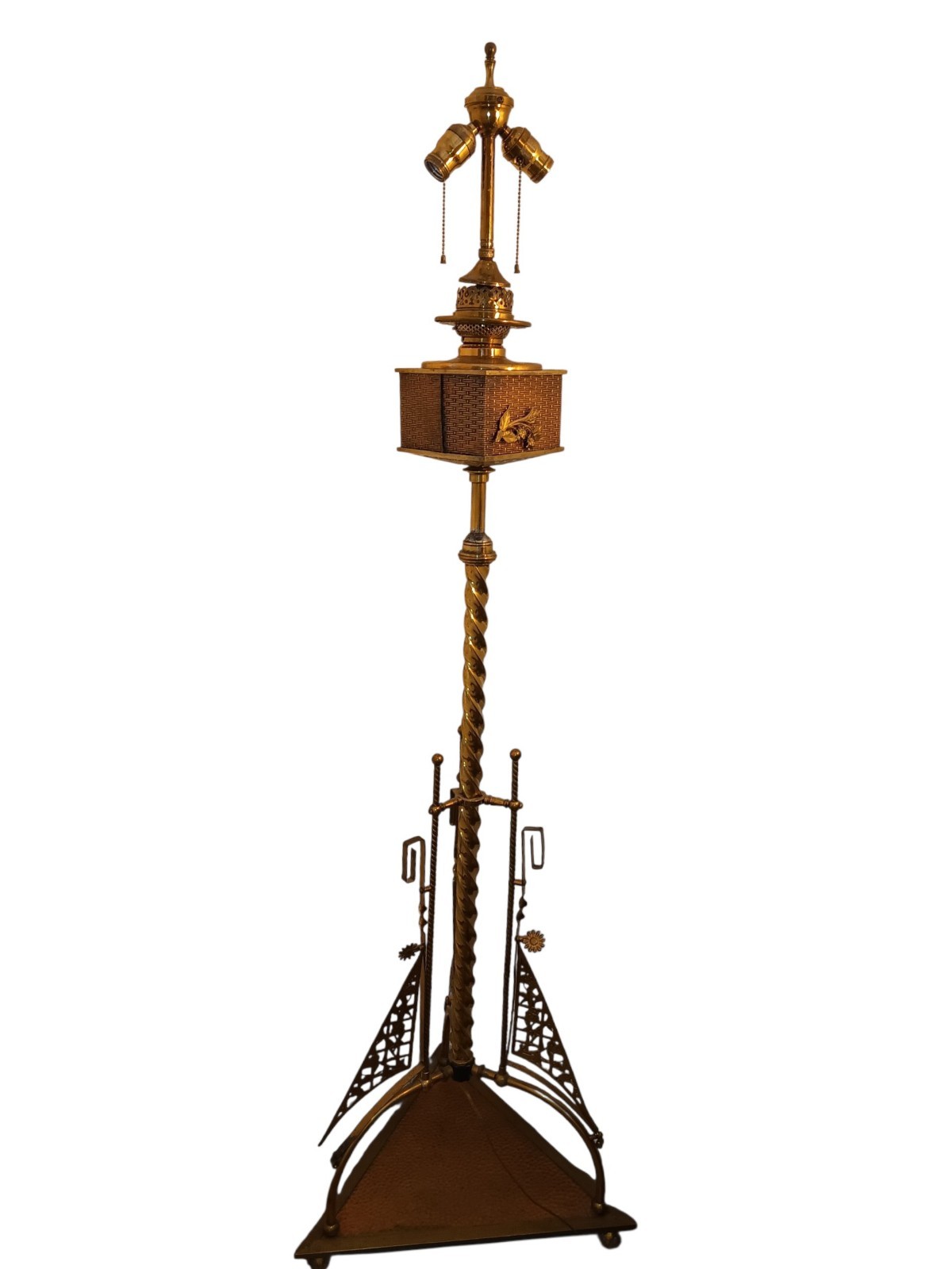 A Rare Stunning True masterpiece of historic design 1890 Victorian floor lamp A Rare Stunning True masterpiece of historic design 1890 Victorian floor lamp
