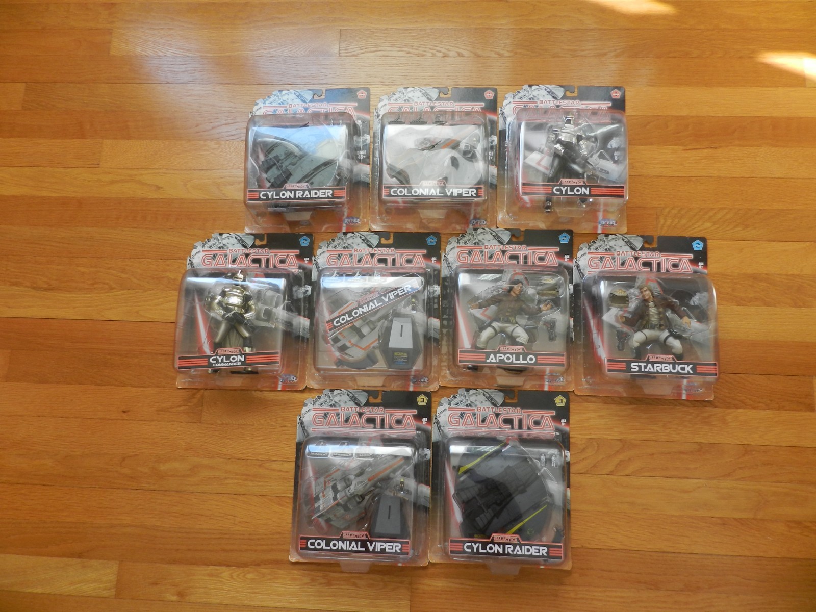BSG TOS THE GOOD S Battlestar Galactica   Joyride Centurion Cylon Viper COMPLETE