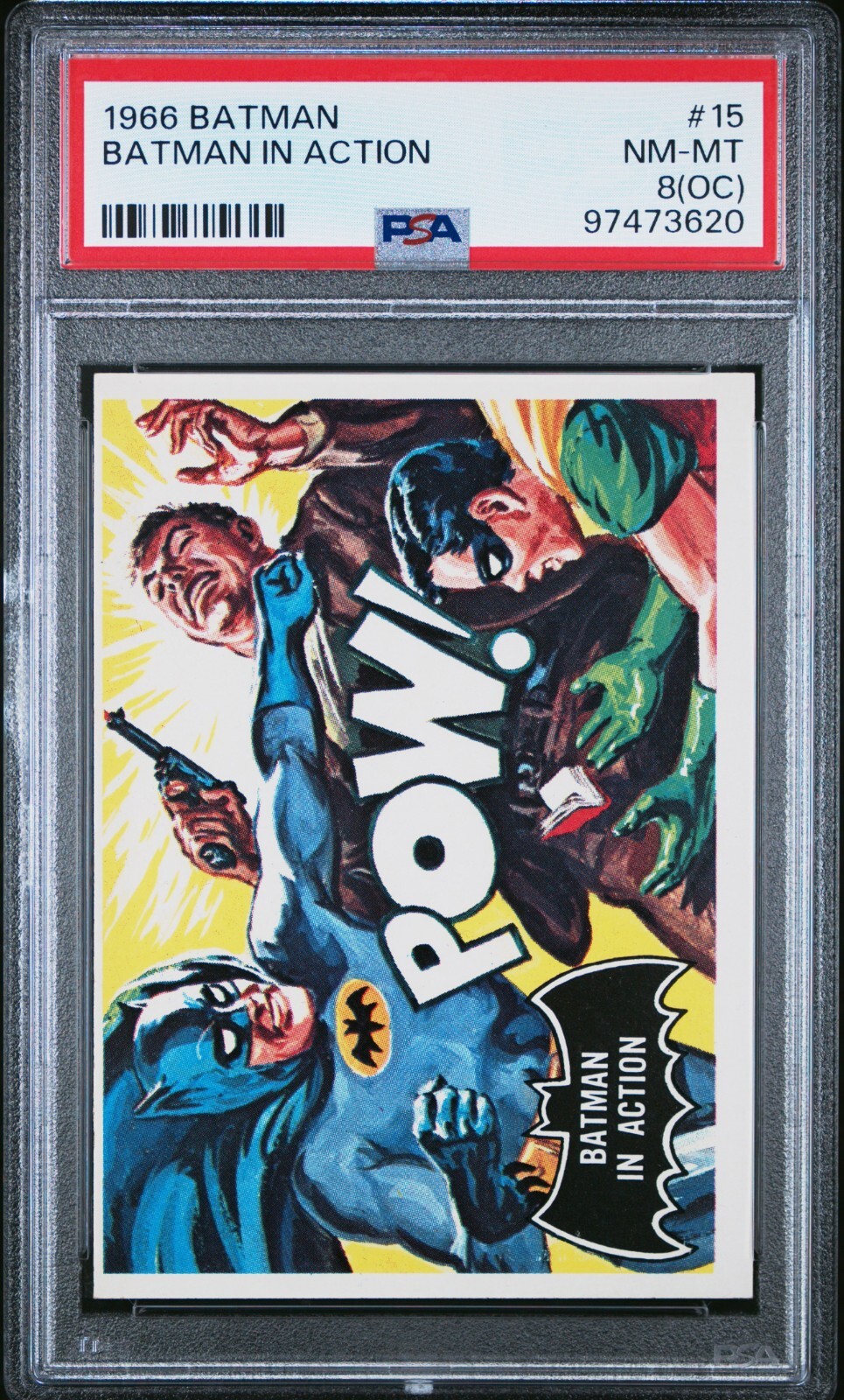 1966 Batman 15 Batman In Action PSA 8OC