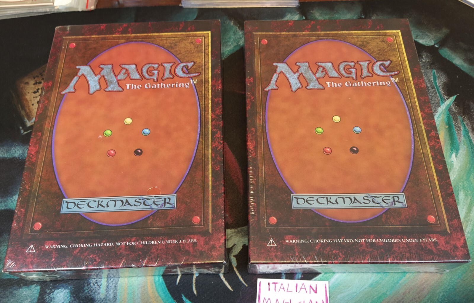 Magic: REVISED Third EDITION Gift Box FACTORY SEALED 3rd STARTER Deck 1994 Mtg Magic: REVISED Third EDITION Gift Box FACTORY SEALED 3rd STARTER Deck 1994 Mtg