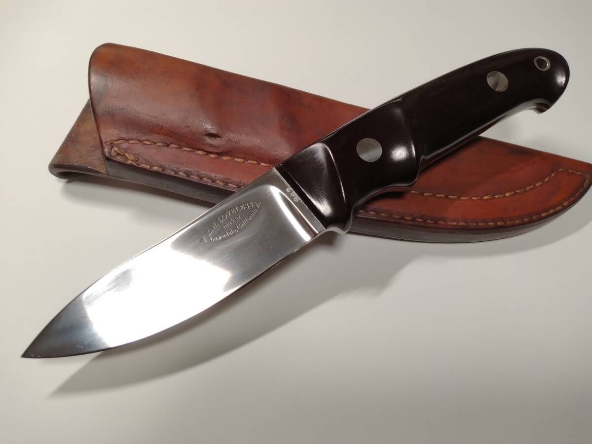 Unused R.W. Loveless Semi-Skinner Knife No. 636