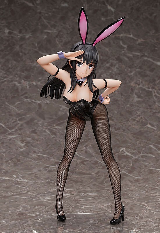 B-style A Certain Scientific Railgun T Ruiko Saten Bunny Ver 1/4 Figure FREEing
