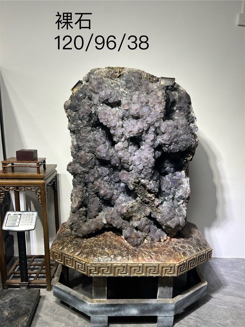 2000LB+ Rare Natural Fluorite Quartz Crystal Point Mineral Specimen Decor +stand 2000LB+ Rare Natural Fluorite Quartz Crystal Point Mineral Specimen Decor +stand