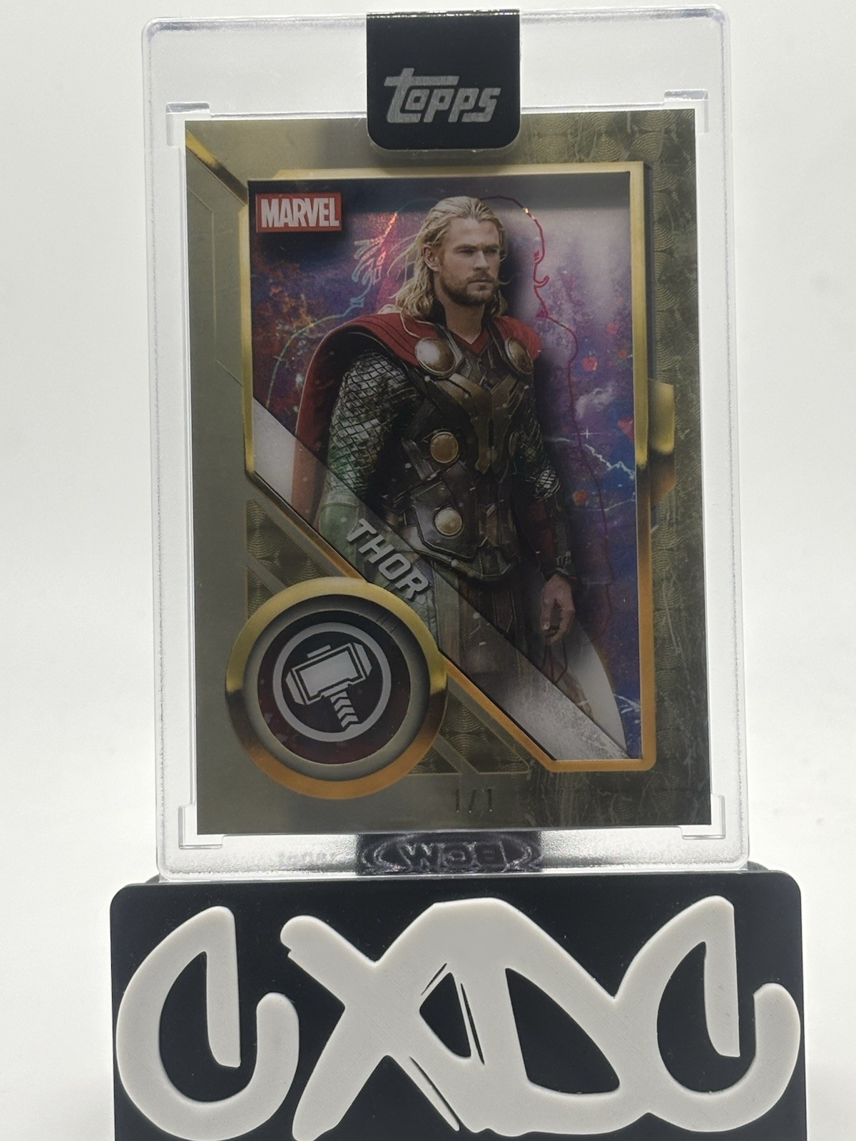 2025 Topps Marvel Studios Thor AS-4 Superfractor 1/1 + Redemption 2025 Topps Marvel Studios Thor AS-4 Superfractor 1/1 + Redemption