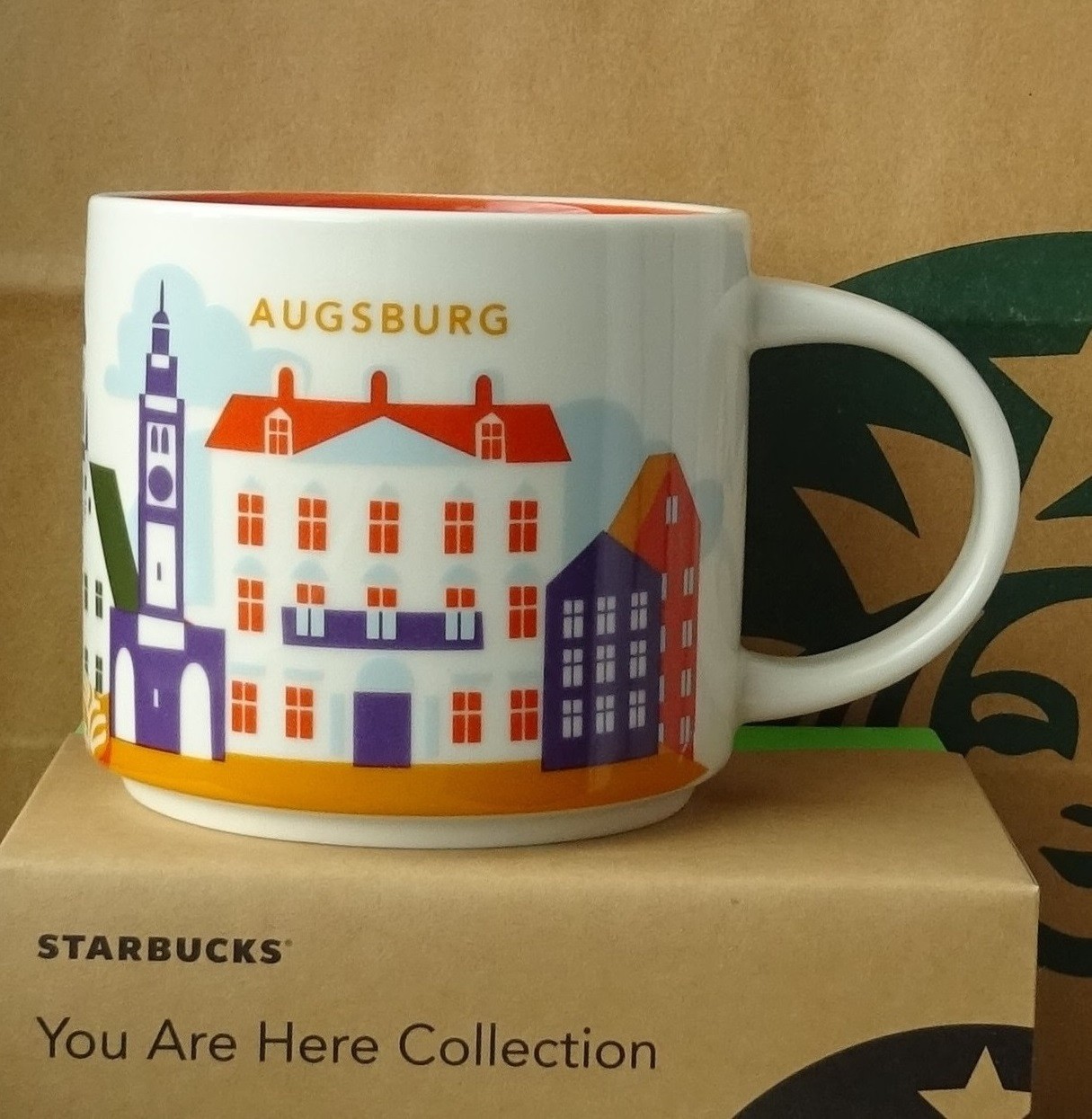 Starbucks City Mug Cup Tumbler You are here YAH Germany Germany 14oz NEW Starbucks City Mug Cup Tumbler You are here YAH Germany Germany 14oz NEW