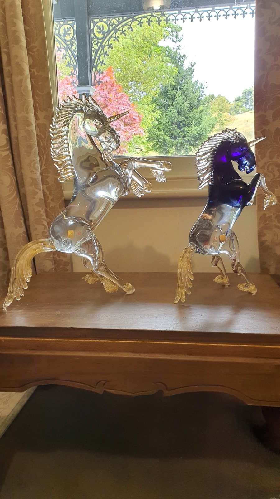 Zanetti Murano Glass Horses by Oscar Zanetti Zanetti Murano Glass Horses by Oscar Zanetti