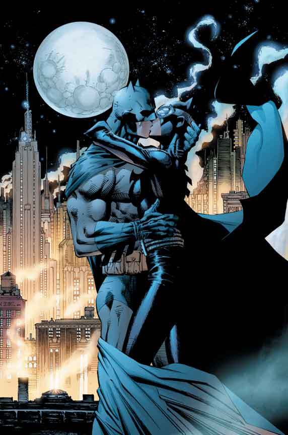 JIM LEE rare KISSING THE KNIGHT giclee PAPER signed BATMAN CATWOMAN Hush COA JIM LEE rare KISSING THE KNIGHT giclee PAPER signed BATMAN CATWOMAN Hush COA