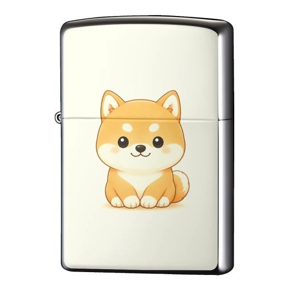 Original ZIPPO (Zippo) lighter production Mame Shiba Kororin Mascot (Deformed Sh Original ZIPPO (Zippo) lighter production Mame Shiba Kororin Mascot (Deformed Sh