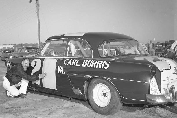 Carl Burris & His Modified Stock Car 1960 Nascar Motor Racing 4x6 Photo 