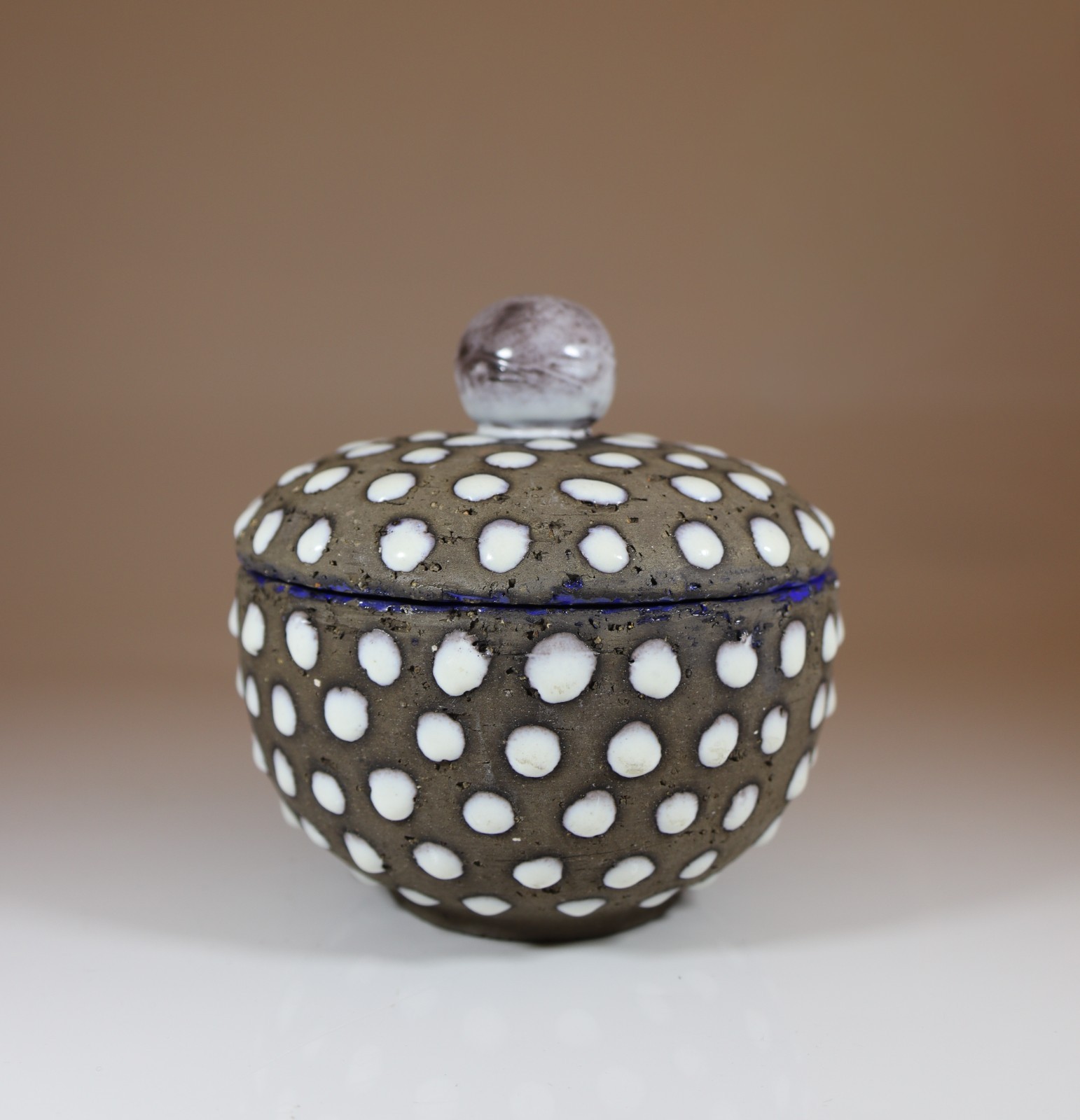 Candy Jar / Lidded Bowl - Anna-Lisa Thomson - Upsala Ekeby 1950s