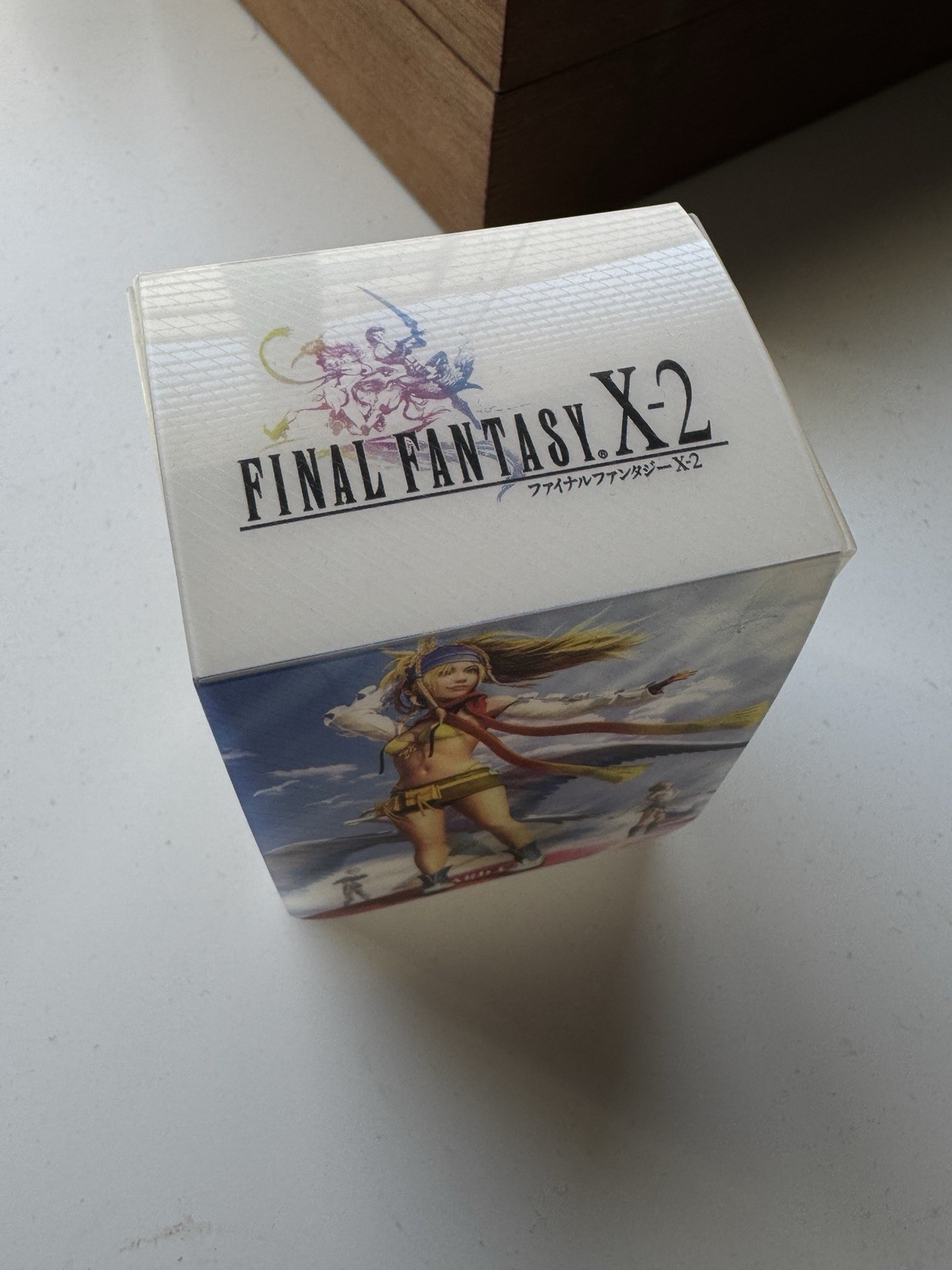 Official 2003 Final Fantasy X-2 Art Museum Rikku Edition Card Case Deck Box