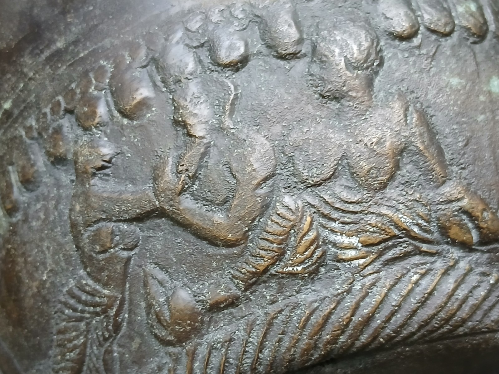 Ancient Greek ? Corinthian ? Bronze ? Footed Pedestal Bowl Chalice Goblet Kadehi Ancient Greek ? Corinthian ? Bronze ? Footed Pedestal Bowl Chalice Goblet Kadehi