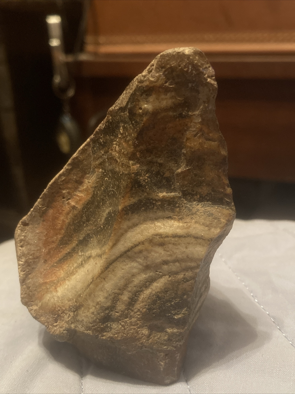 Outstanding Native American Archaic Blade Making Tool Artifact