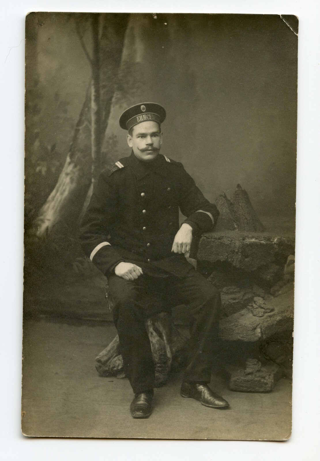Photo Russian Imperial Navy Officer from Battleship \ Photo Russian Imperial Navy Officer from Battleship \