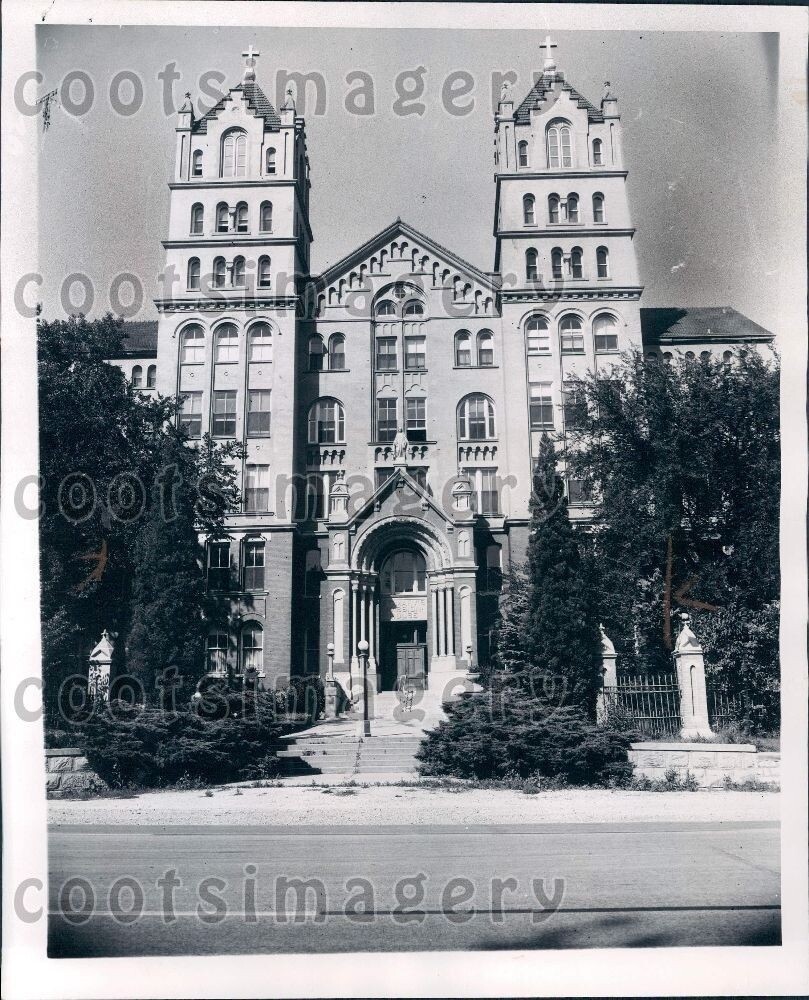 1959 Wire Photo NORTHBROOK ILLINOIS ST MARY'S MISSION HOUSE PRESS PHOTO