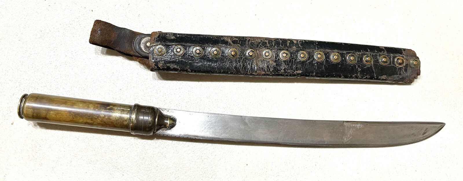 Genuine WW2 Vintage Antique 1943 German Boot/Trench Dagger Knife Tanto Liner Old