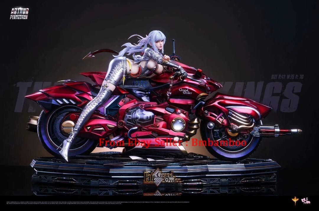 DT&UME-Studios Fate/Grand Order Altria Pendragon 1/4 Red Motorcycle Statue Model DT&UME-Studios Fate/Grand Order Altria Pendragon 1/4 Red Motorcycle Statue Model