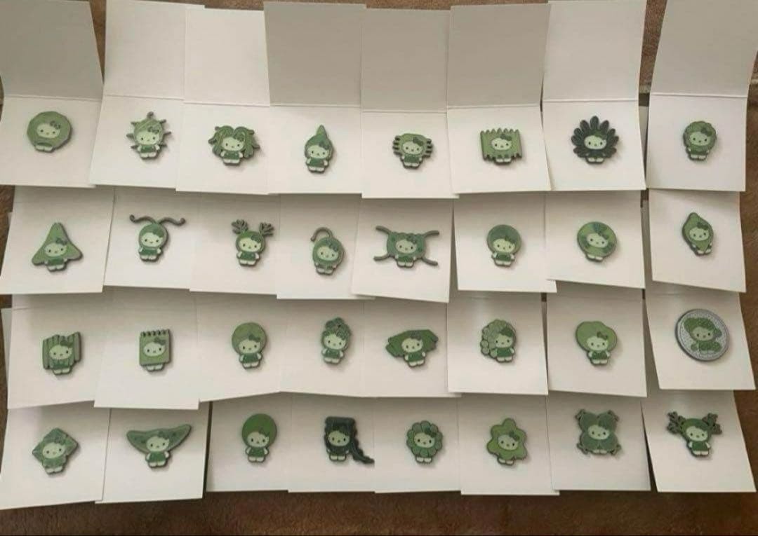Osaka Expo 2025 Limited Hello Kitty Algae Pin Badge complete Set of 32 Hobby Osaka Expo 2025 Limited Hello Kitty Algae Pin Badge complete Set of 32 Hobby