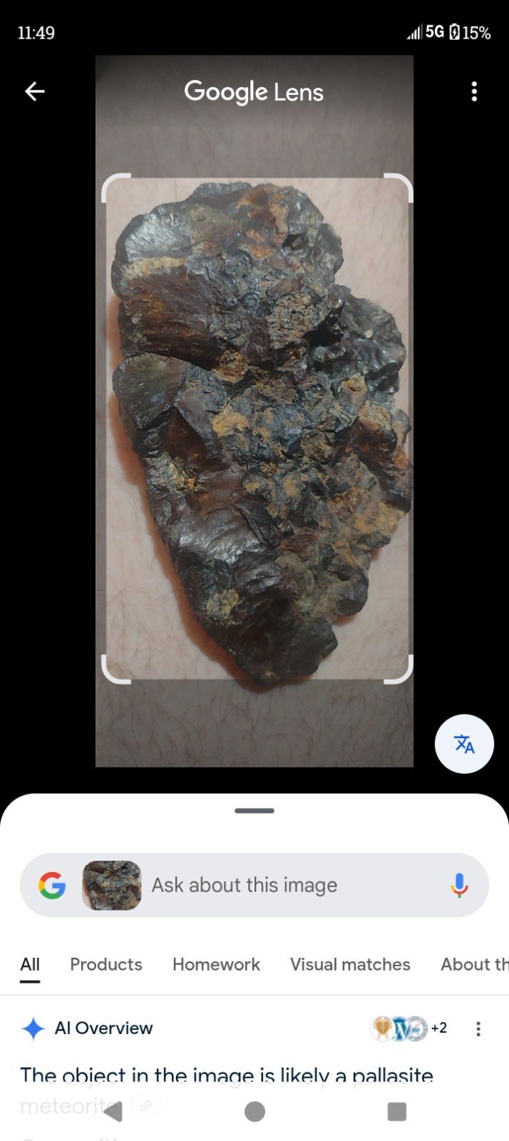 NORTH AMERICAN LUNAR FELDSPATHIC IMPACT MELT BRECCIA METEORITE.