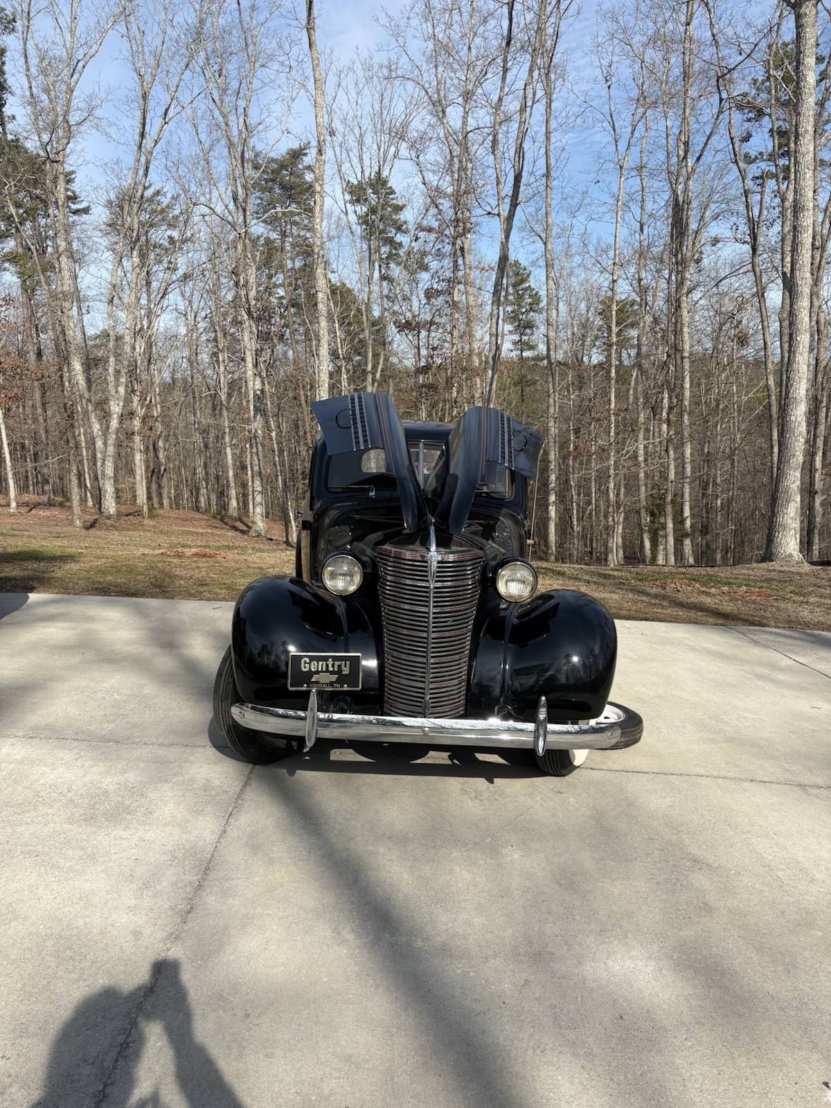 Antique 38 Chevy Runs Nice Original Condition Very Nice Paint See Photos