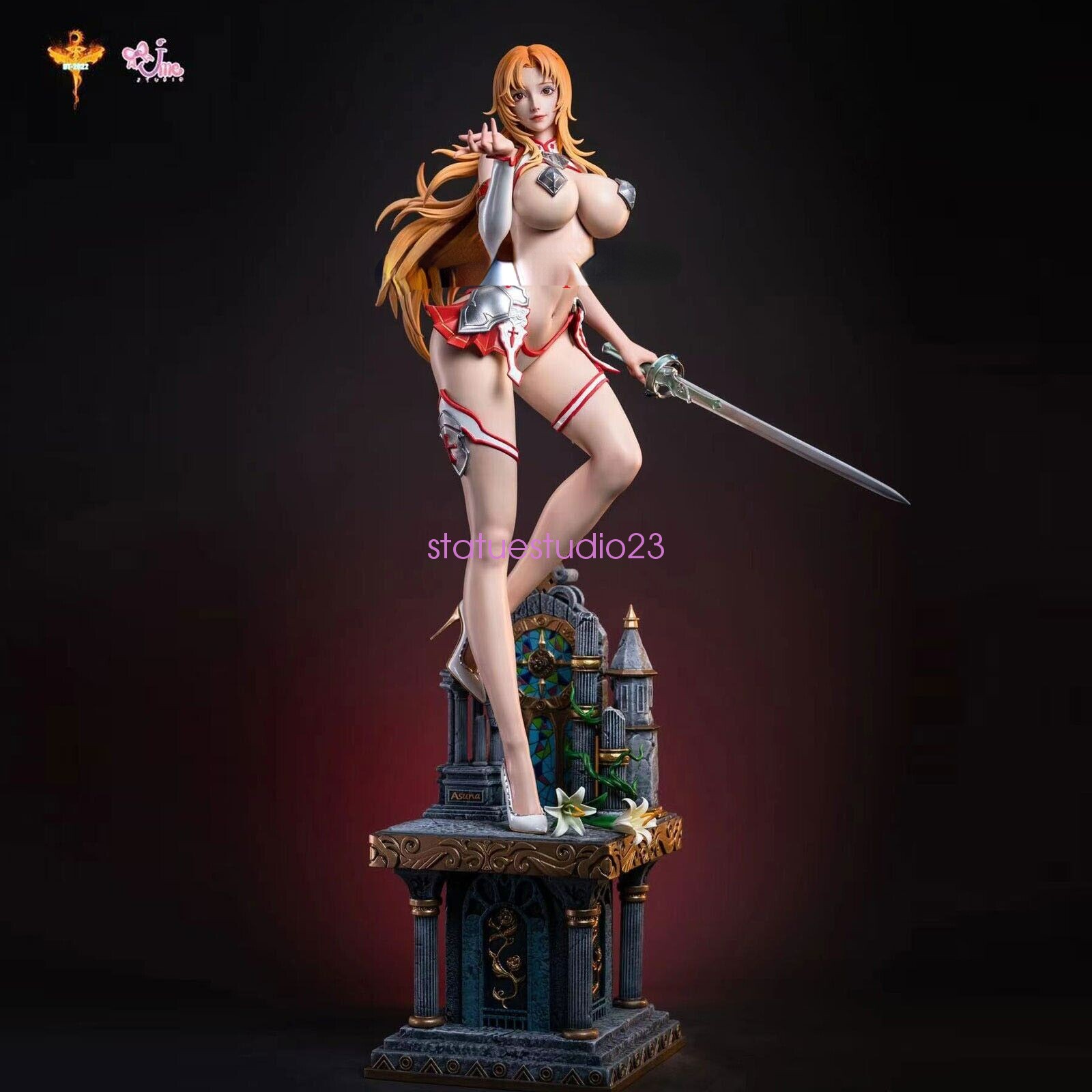 DT Studio Sword Art Online Yuuki Asuna 1/4 Resin Model Painted Statue C EX Ver. DT Studio Sword Art Online Yuuki Asuna 1/4 Resin Model Painted Statue C EX Ver.
