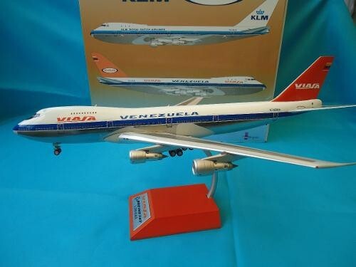 Viasa Airlines Venezuela Boeing 747-200 PH-BUG Orinoco Inflight 1/200 Super Rare Viasa Airlines Venezuela Boeing 747-200 PH-BUG Orinoco Inflight 1/200 Super Rare