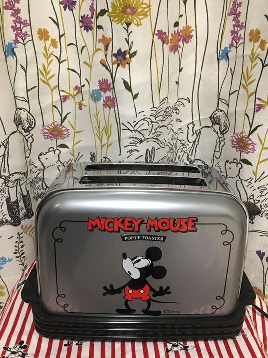 Mickey Pop-up Toaster SK-MT2 AC100V 620W 1998 12.2x6.29x7.67