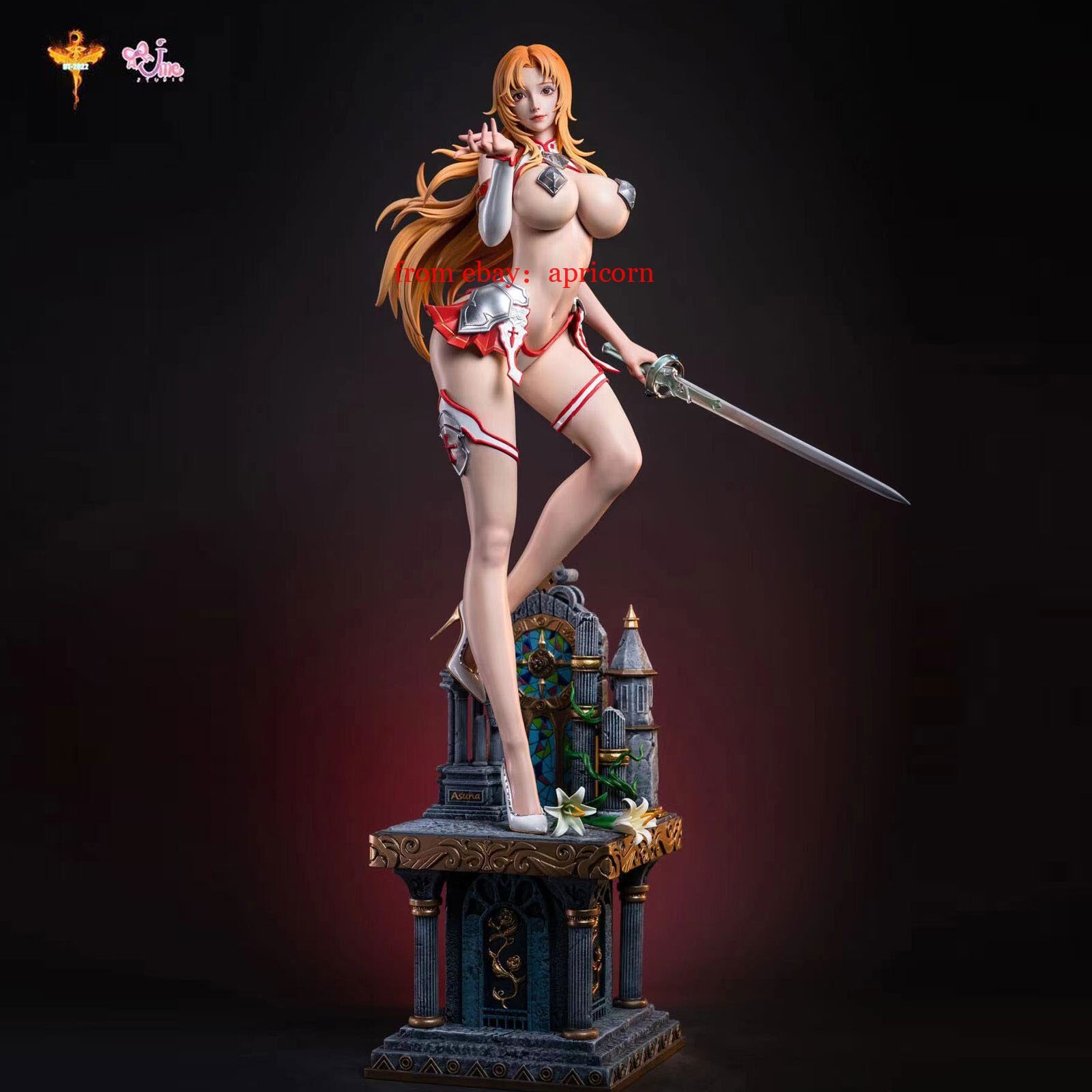 DT Studio Sword Art Online Yuuki Asuna 1/4 Resin Model Painted Statue C EX Ver.