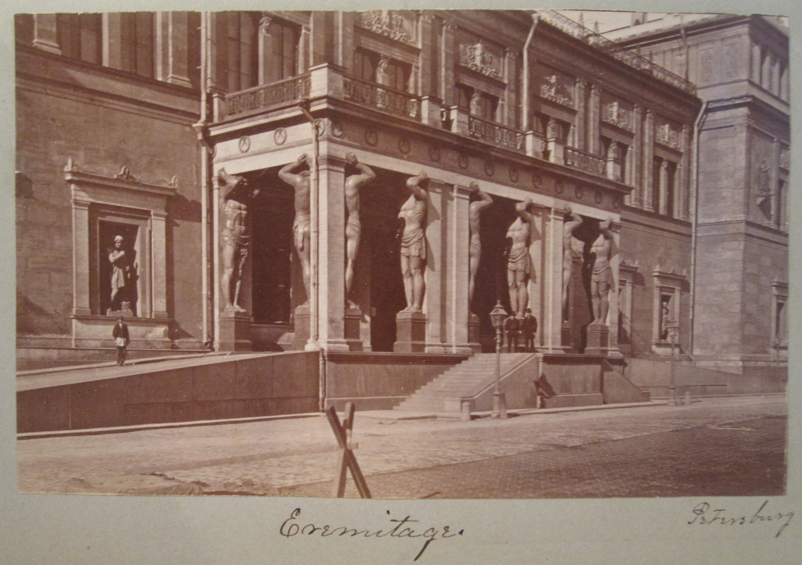 ANTIQUE VICTORIAN NEW HERMITAGE MUSEUM ST PETERSBURG RUSSIA STATUE RARE PHOTO ANTIQUE VICTORIAN NEW HERMITAGE MUSEUM ST PETERSBURG RUSSIA STATUE RARE PHOTO