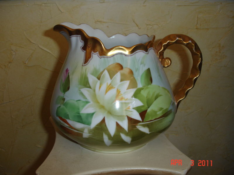 VICTORIAN GILT VASE PITCHER STOUFFER Sam HEAP PICKARD VICTORIAN GILT VASE PITCHER STOUFFER Sam HEAP PICKARD