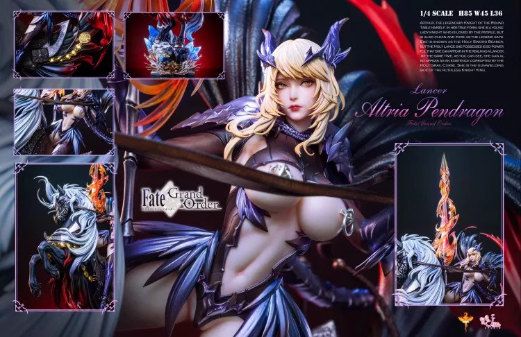 DT&UME Studio Saber Altria Pendragon FGO Resin Figure Statue Deluxe Ver H85CM