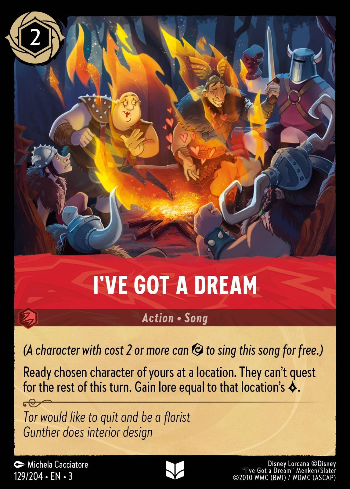 I've Got a Dream - FOIL - Into the Inklands - Lorcana TCG