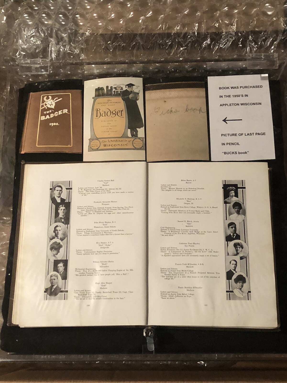 Harley Davidson William Sylvester Harley Senior Class College Yearbook Harley Davidson William Sylvester Harley Senior Class College Yearbook