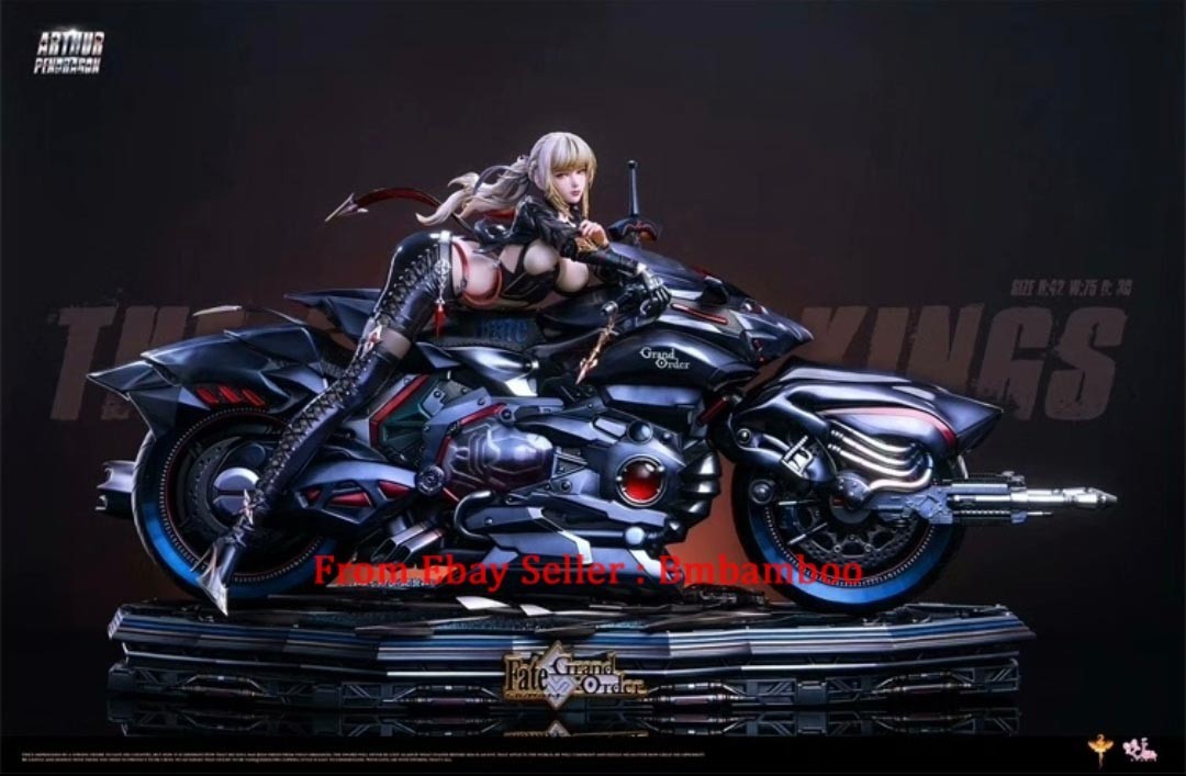 DT&UME-Studios Fate/Grand Order Altria Pendragon 1/4 Black Motorcycle Statue DT&UME-Studios Fate/Grand Order Altria Pendragon 1/4 Black Motorcycle Statue