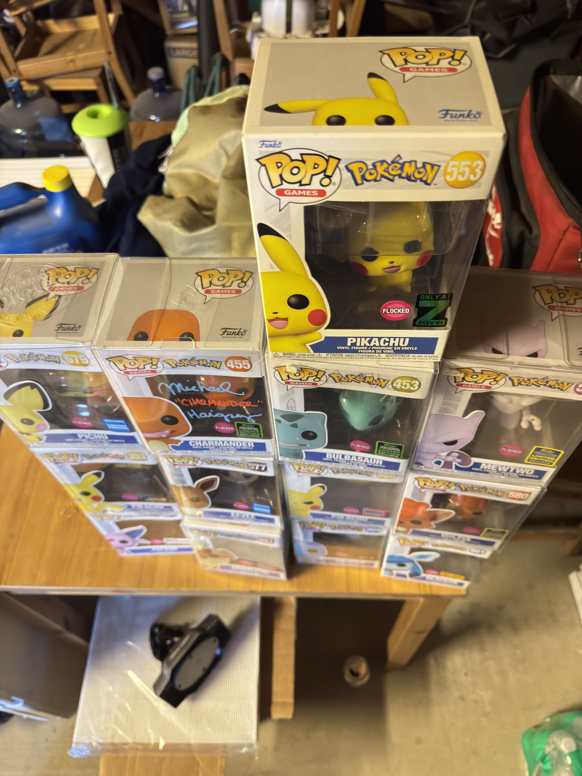 pokemon flock funko pop collection