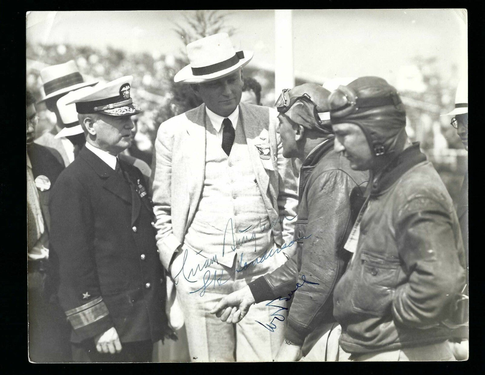 Hiram Bingham signed 8x10 photo Explorer Hiram Bingham signed 8x10 photo Explorer