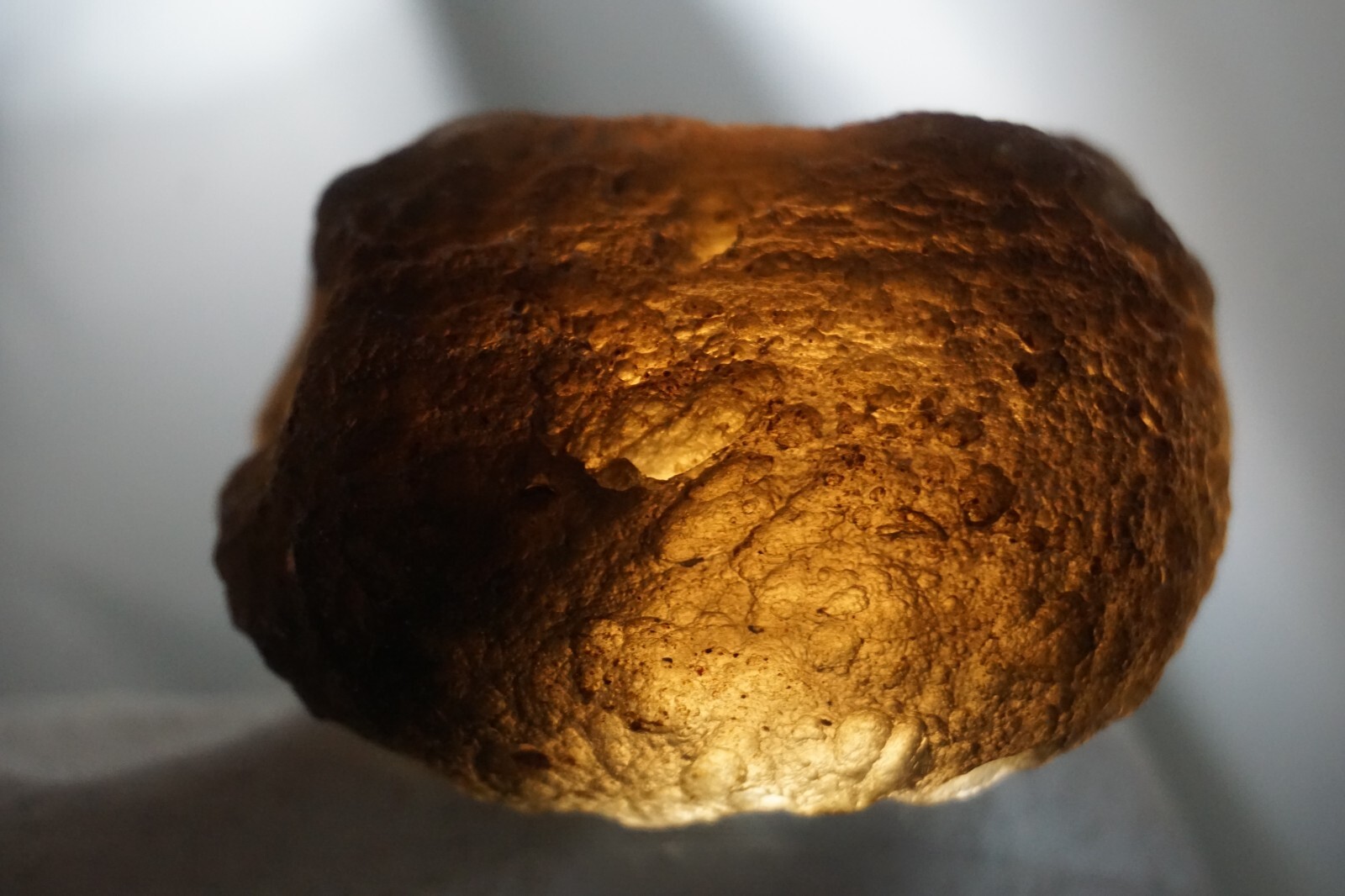 Agni Manitite - Pearl of Fire - 57g - Indonesian Tektite like Saffordite #mhx26