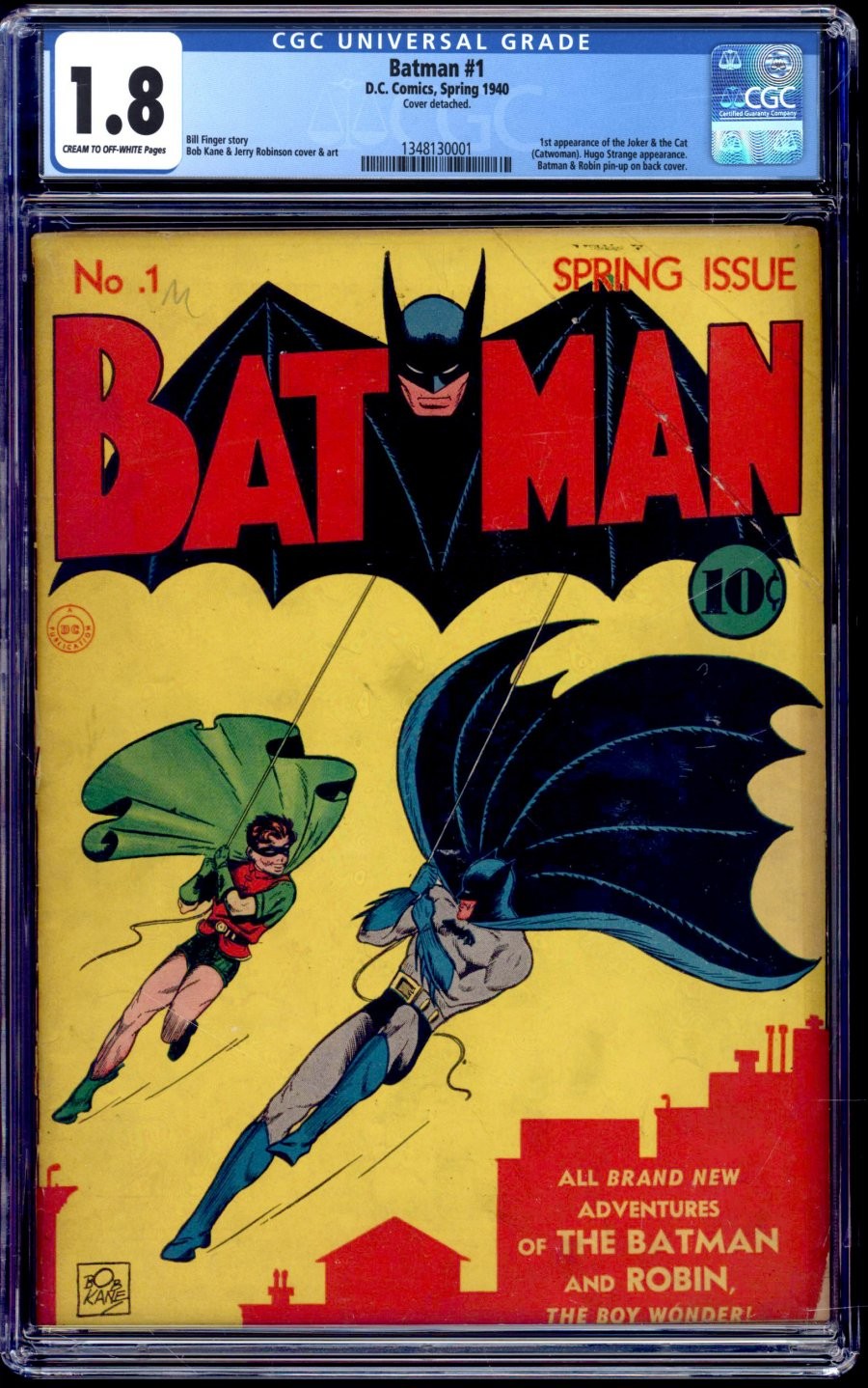 DC - BATMAN (1940-2011) #1 - Grade 1.8 - Comic Book