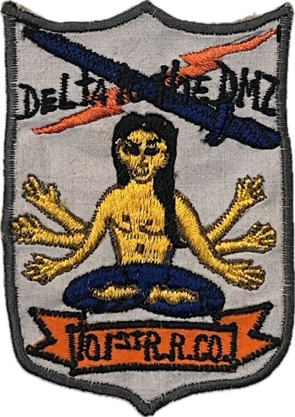 WARTIME US ARMY 101ST AIRBORNE, RADIO RESEARCH CO DELTA TO THE DMZ PATCH (1114)