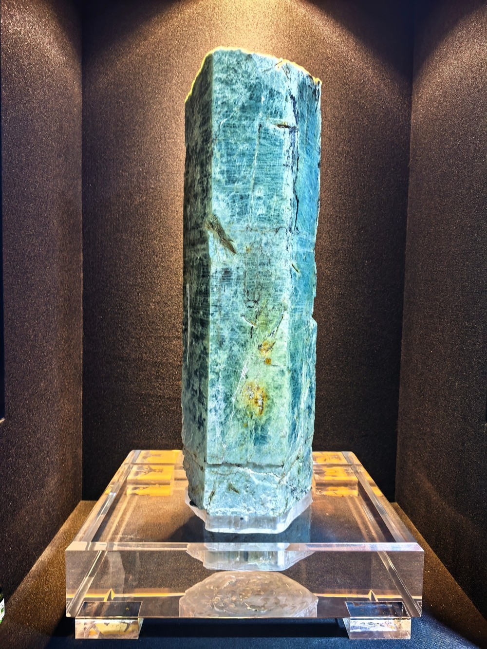 188lb Large Rare Natural Aquamarine Rough Crystal Specimen Mineral Collection