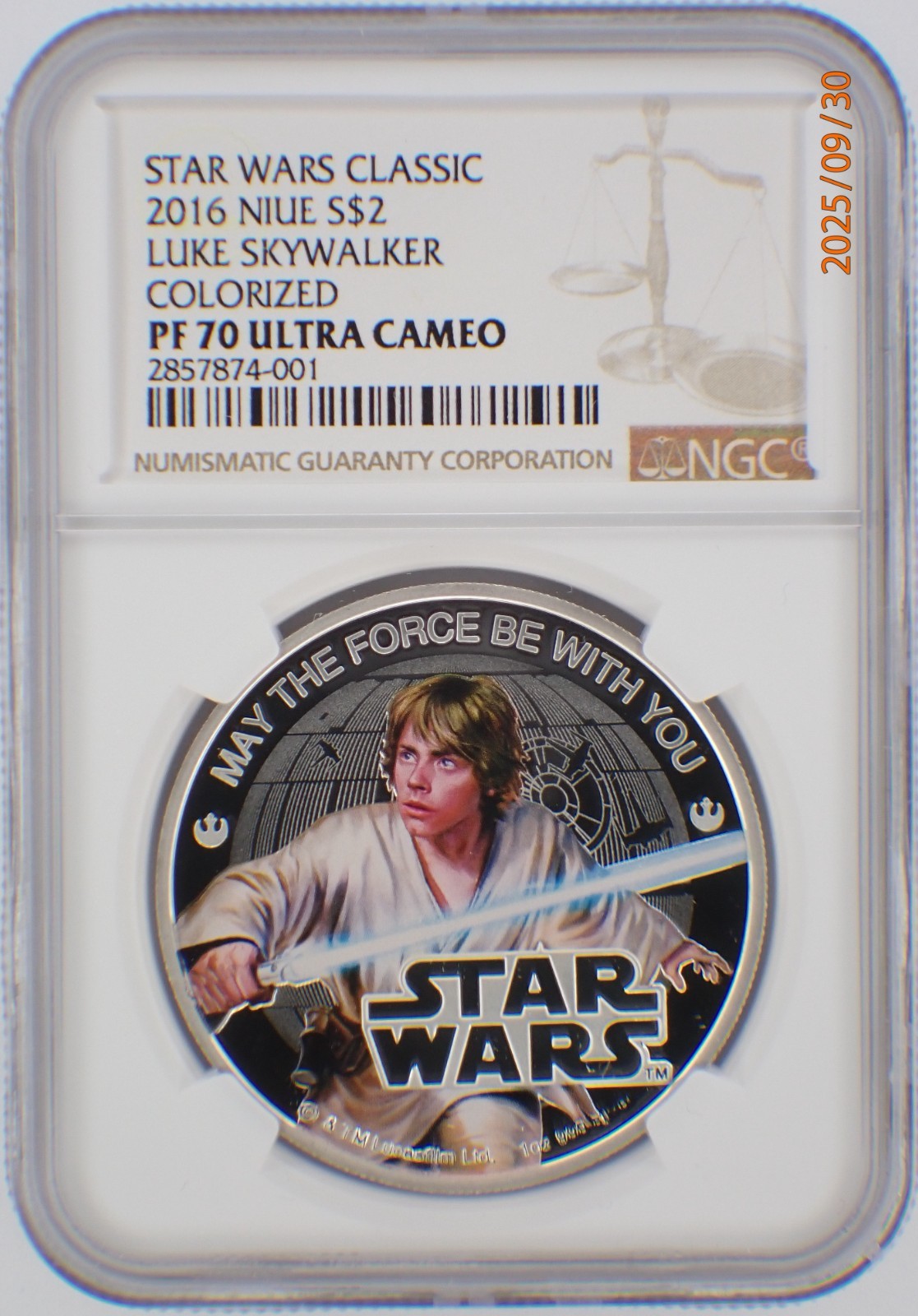 2016 NIUE $2 1 Oz .999 SILVER 5 COIN SET STAR WARS MAY THE FORCE BE WITH YOU NGC 2016 NIUE $2 1 Oz .999 SILVER 5 COIN SET STAR WARS MAY THE FORCE BE WITH YOU NGC