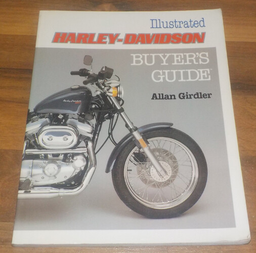 1936-1986 HARLEY DAVIDSON Buyer Guide_SUPER GLIDE XR750 MX250 KRTT FXR SPORTSTER