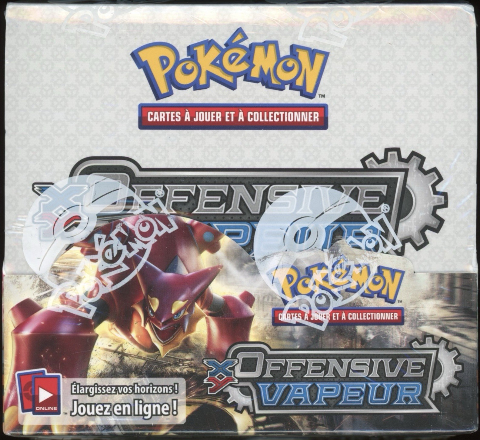 2016 Pokemon FRENCH XY Offensive Vapeur-Steam Siege Booster Box Display SEALED 2016 Pokemon FRENCH XY Offensive Vapeur-Steam Siege Booster Box Display SEALED